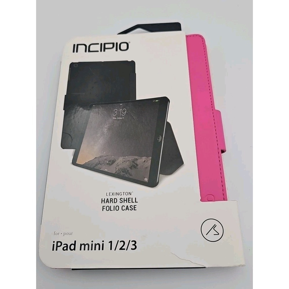 Incipio Lexington Hard Shell Folio Case  Apple iPad Mini 1/Mini 2/Mini 3 - Pink
